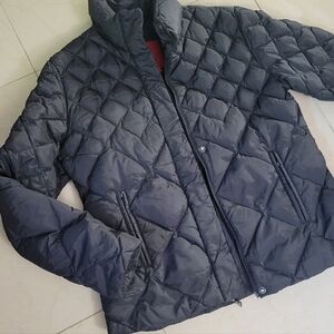 Black Guess Down Puffer Jacket
